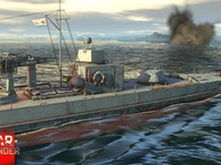 Один из представителей советского флота- катер проекта 1124